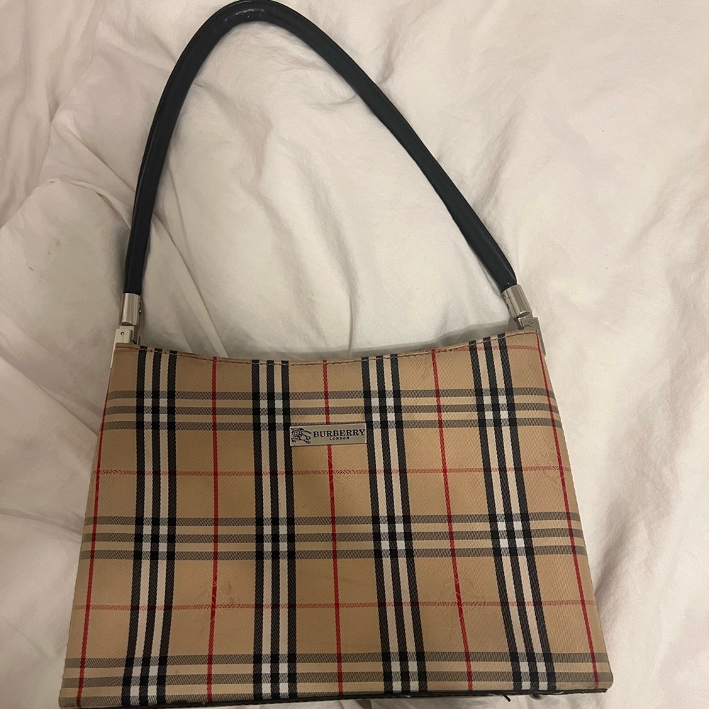Vintage burberry london shoulder bag